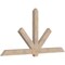 Ekena Millwork Kennewick Smooth Timber Gable Bracket, Douglas Fir, 96"W x 48"H x 3 1/2"D x 5 1/2"F, 12/12 Pitch GBW096X48X0406KEN00SDF - alternate 4